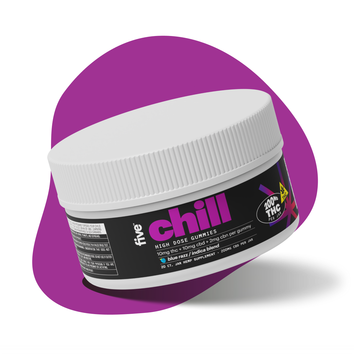 indica chill 10mg thc gummies