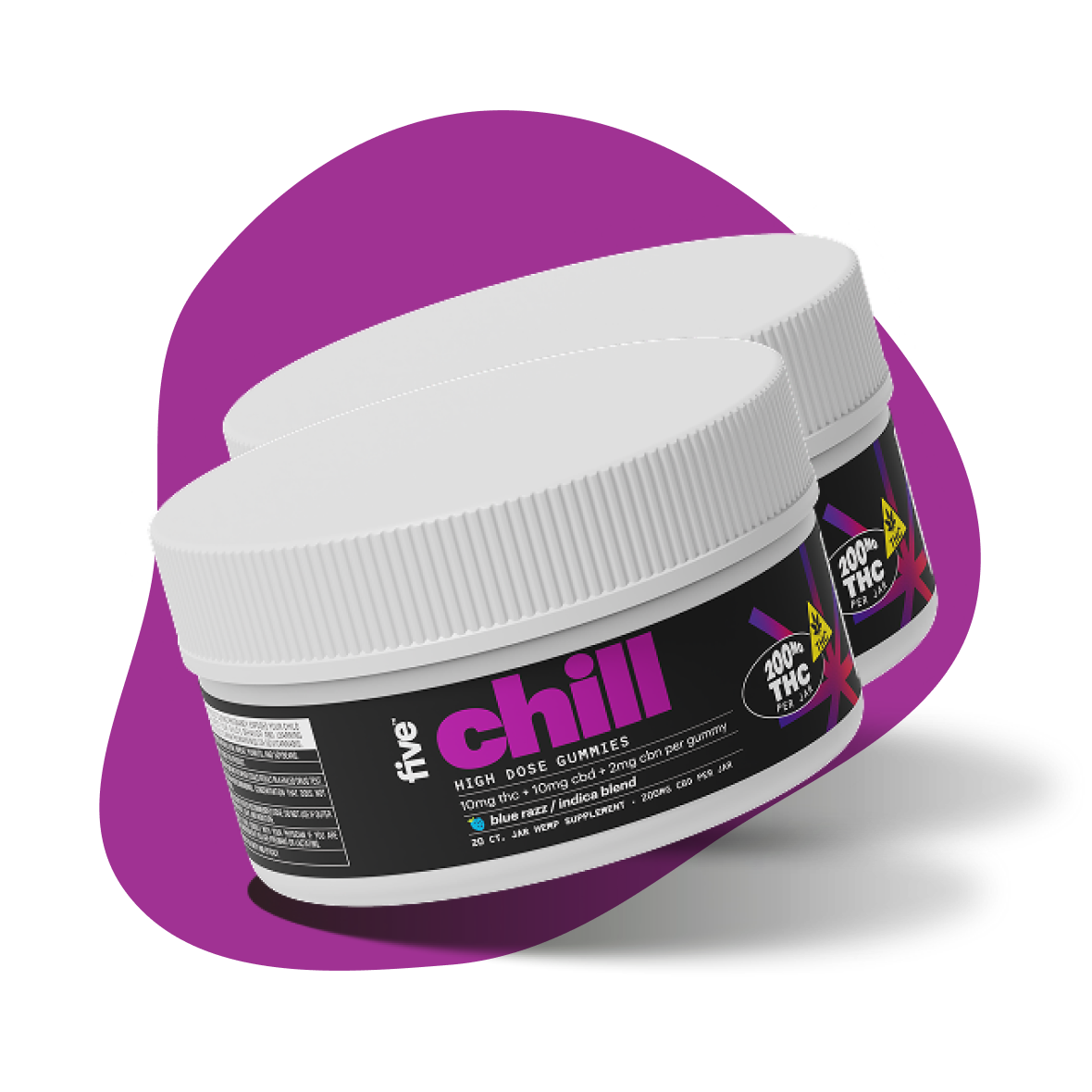 indica chill 10mg thc gummies