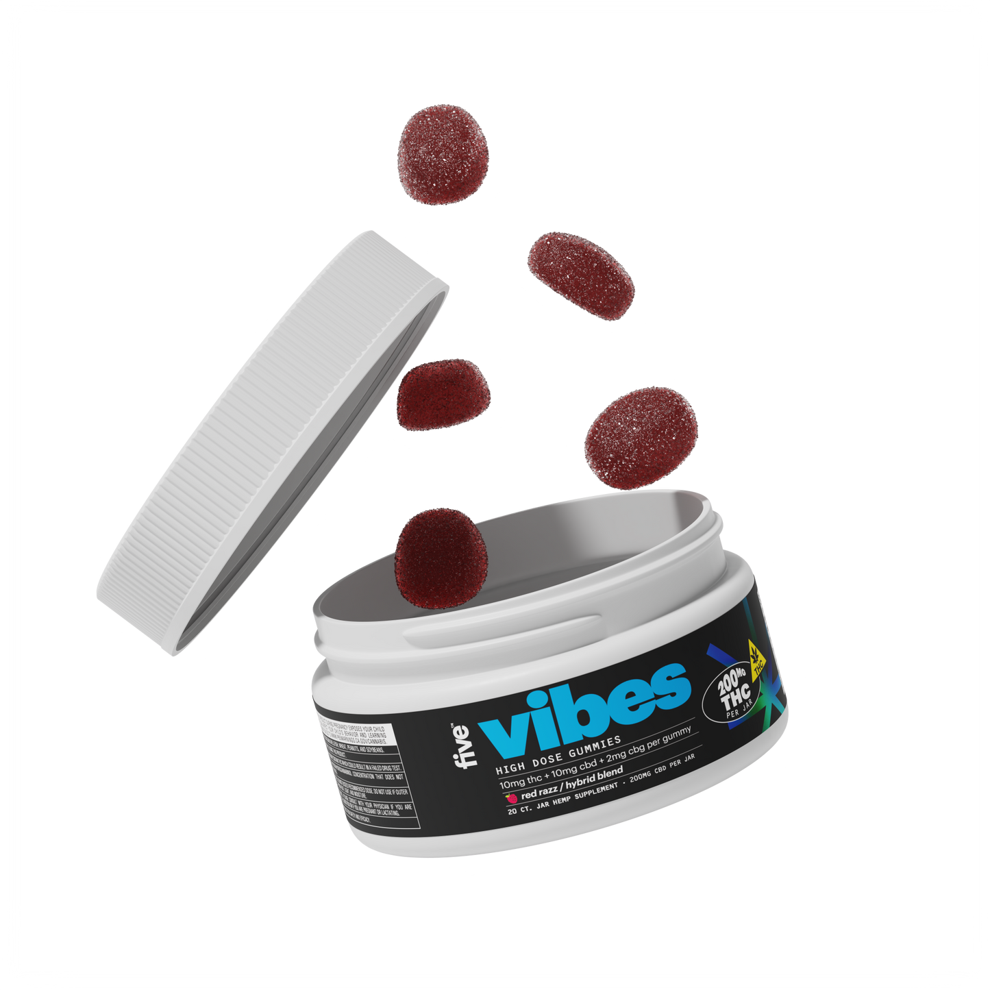 hybrid vibes 10mg thc gummies