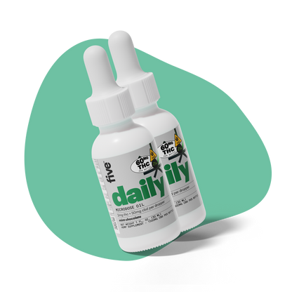 daily mint choco thc + cbd drops