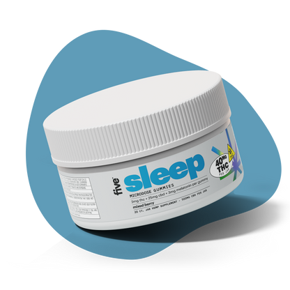 sleep microdose thc + cbd gummies