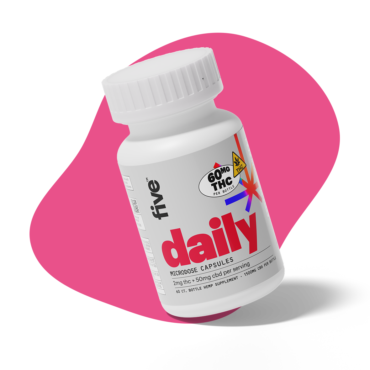 daily microdose thc + cbd capsules