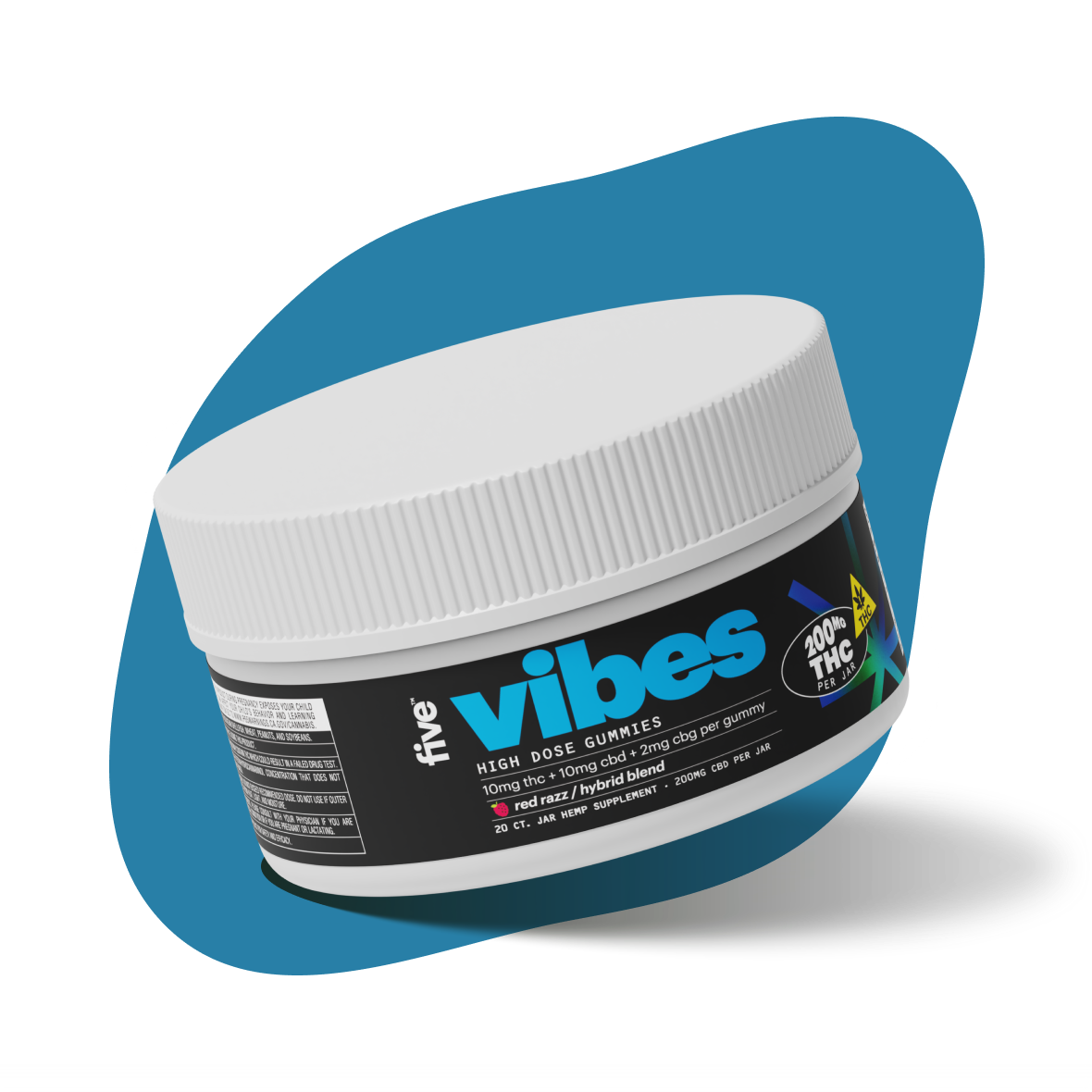 hybrid vibes 10mg thc gummies