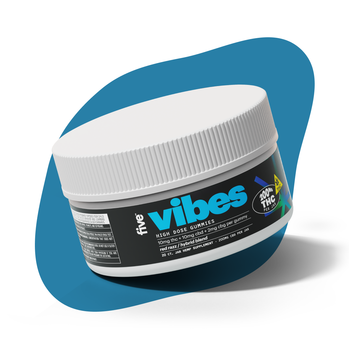 hybrid vibes delta-9 thc mood gummies