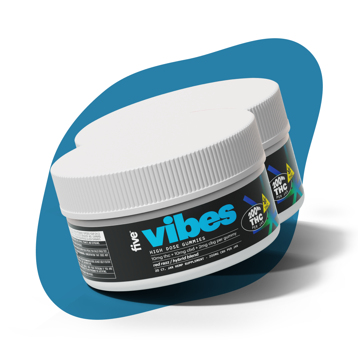 hybrid vibes delta-9 thc mood gummies