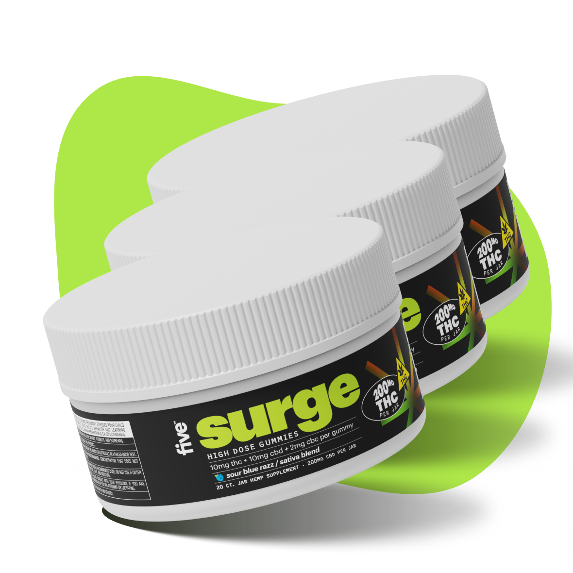 sativa surge 10mg thc gummies