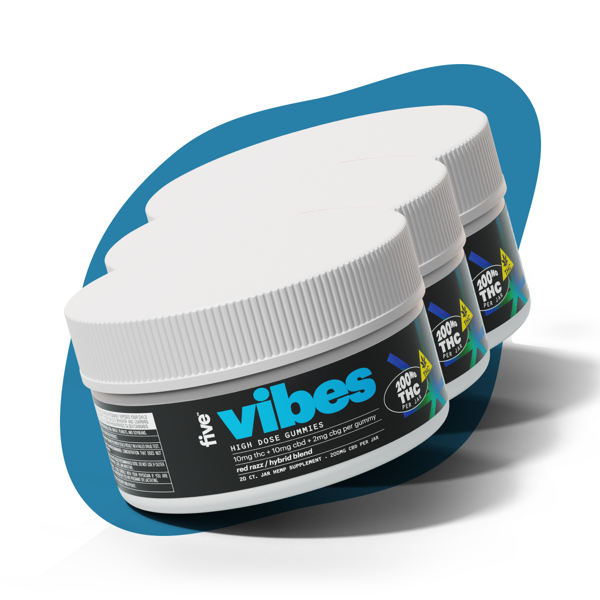 hybrid vibes delta-9 thc mood gummies