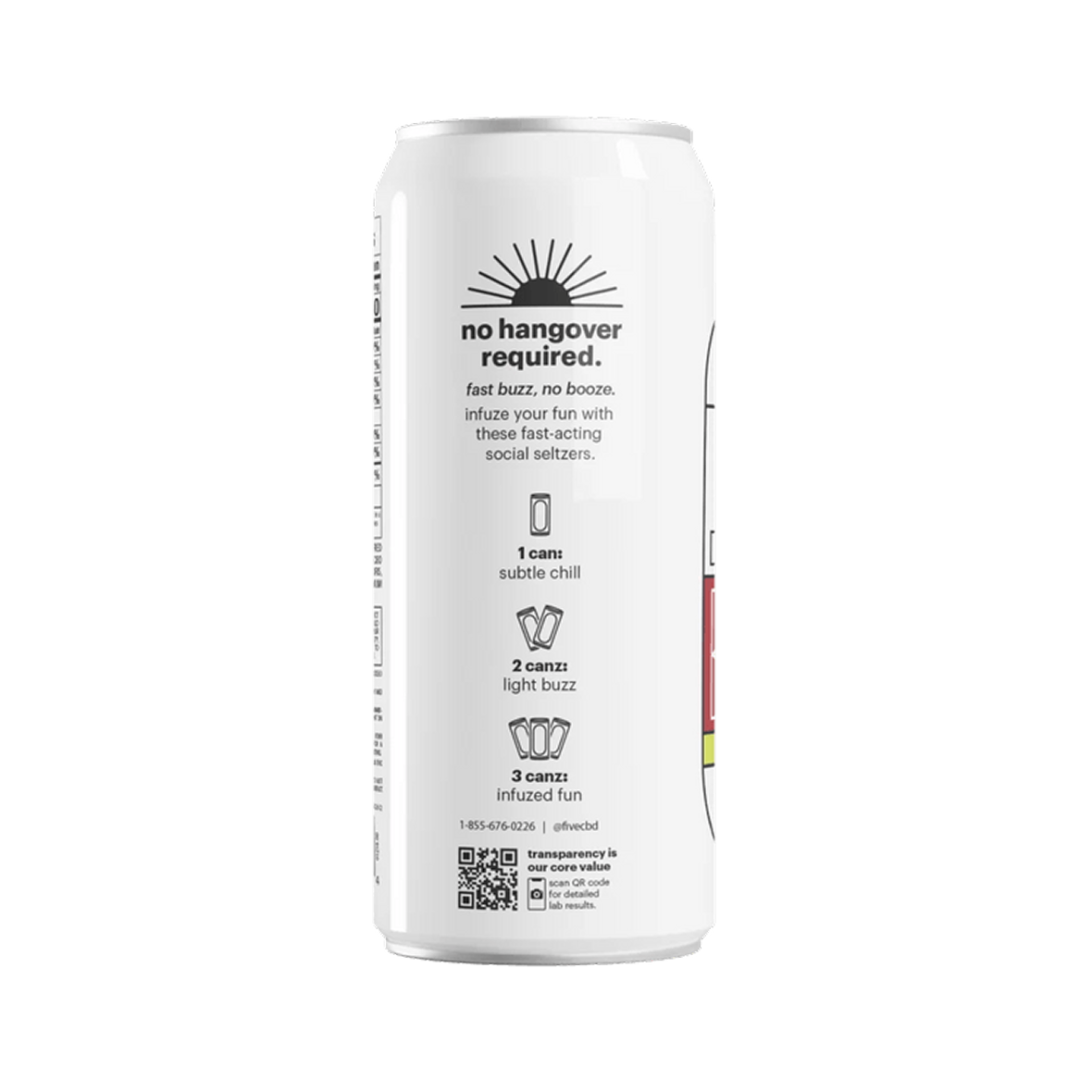 infuzed thc black cherry seltzers - Five THC Drinks – EnjoyFive.com